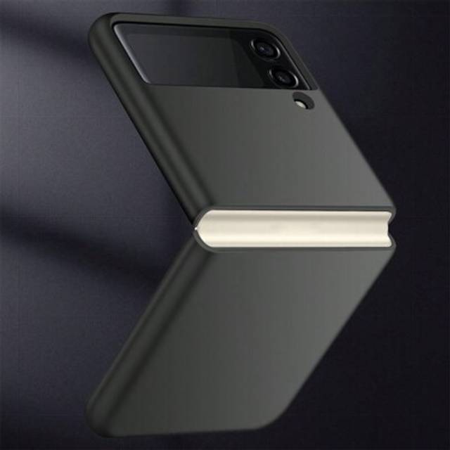 SHEIN Business Shockproof Matte Skin Solid Color Phone Case Compatible With Samsung Galaxy Z Flip5 5G ZFlip 4 Z Flip6 Z Flip 3 Hard PC Protective Cover