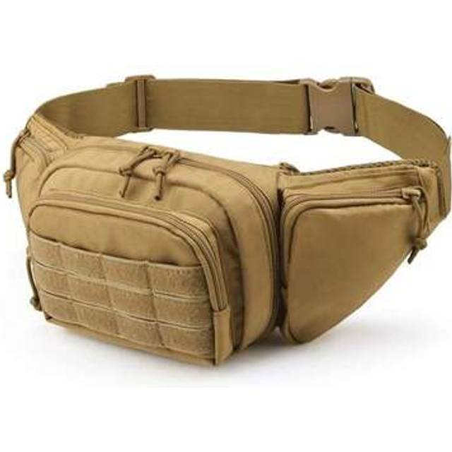 SHEIN Tactical Fanny Pack Concealed Gun Carry Pouch Waist Bag For Outdoor Hiking Fishing Fishing Gear