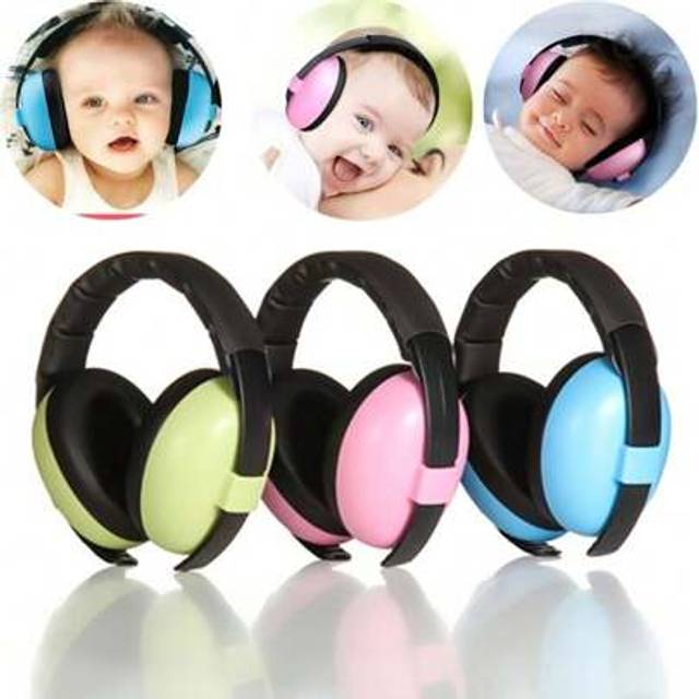 SHEIN 1pc Baby Ear Muffs Noise-Proof Headphones For Infants, Safe & Comfortable Hearing Protectionbaby Shower Family Decorations Gifts