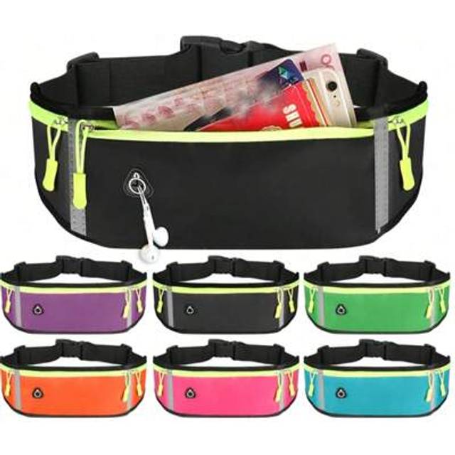 SHEIN 1pc Outdoor Sports Waist Bag, Running Fanny Pack, Waterproof Mobile Phone Storage Bag For Men And Women