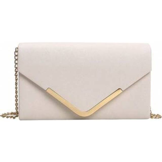 SHEIN Women Faux Leather Envelope Bridal Handbag Wedding Evening Clutch Party Purse