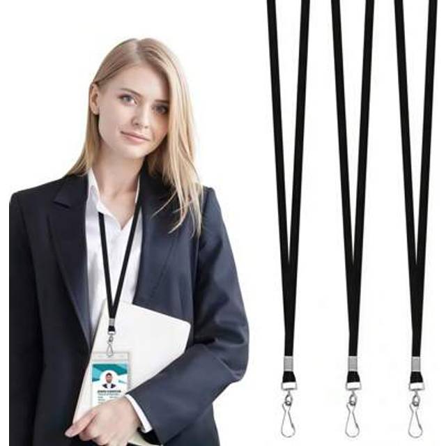 SHEIN 5/10pcs Rotating Hook With Lanyard - Multi-Purpose Keychain For Keys, Whistles, Cards, Badge Holder, Outdoor Activities, Everyday Carry Essentials