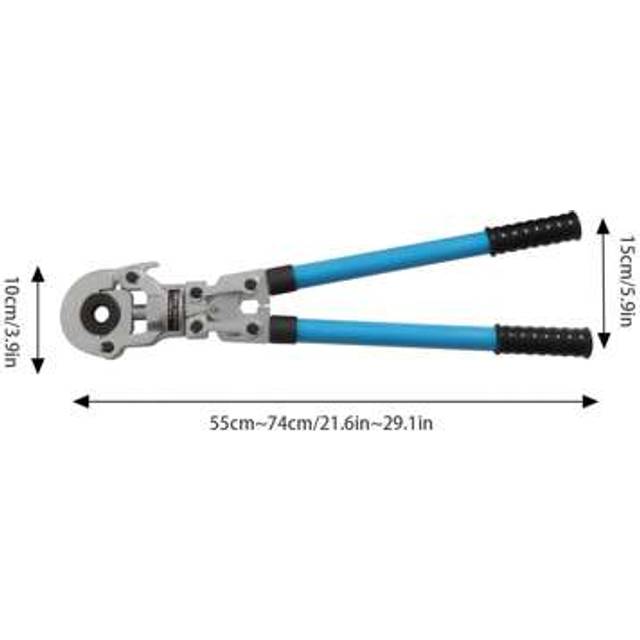 SHEIN Pipe Crimper Plumbing Copper Fittings Crimping Tools TH16-32mm V12-28mm 9* Jaws