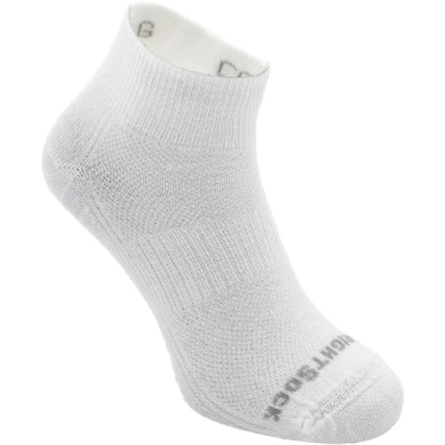 WRIGHTSOCK COOLMESH LL QUARTER LAUFSOCKEN Unisex white S / 34-36.5