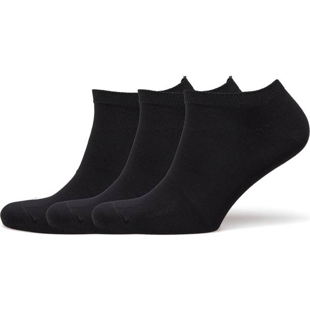 MOVESGOOD Ankel Bamboo 3-Pack |Svart |One Size