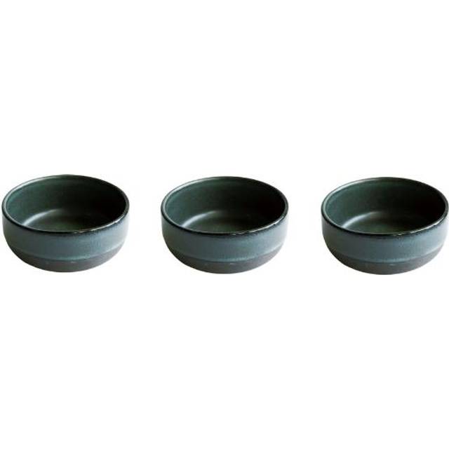 Raw Mini Bowls 3-pack, Northern Green