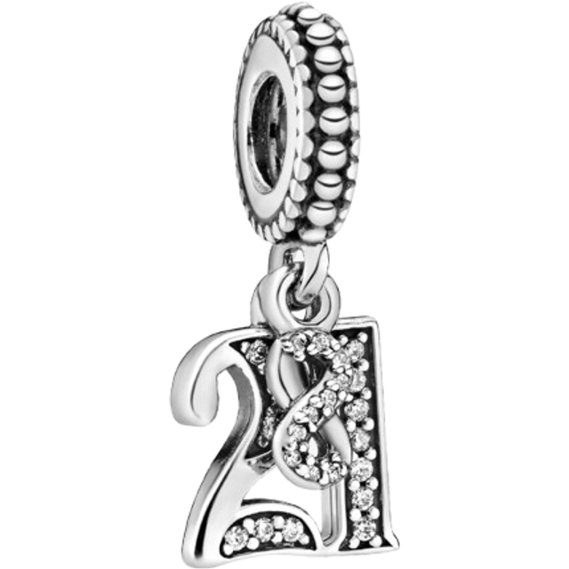 Pandora 21 Years of Love Dangle Charms