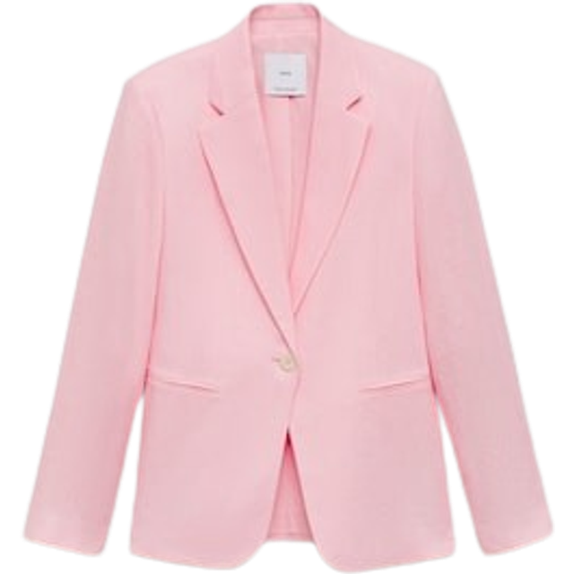 Mango Boreli Pure Linen Blazer
