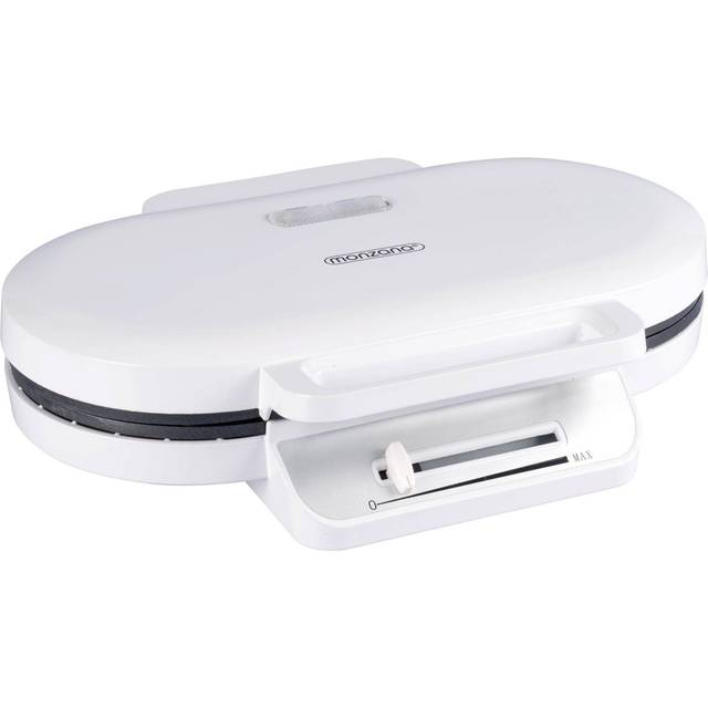 Waffle Maker 1200W Classic Heart Shaped Grill Plates Non-Stick Coating Cool-Touch Handle Temperature Control Double Plated Waffle Machine BPA-Free