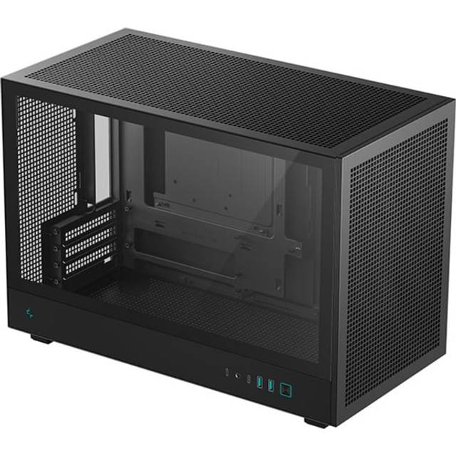 DeepCool CH260 Micro Tower SFF MATX Gaming Case Black - R-CH260-BKNGM0-G-1