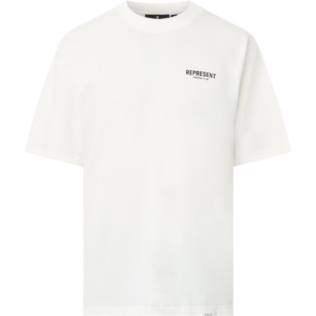 White Cotton T-shirt With Logo