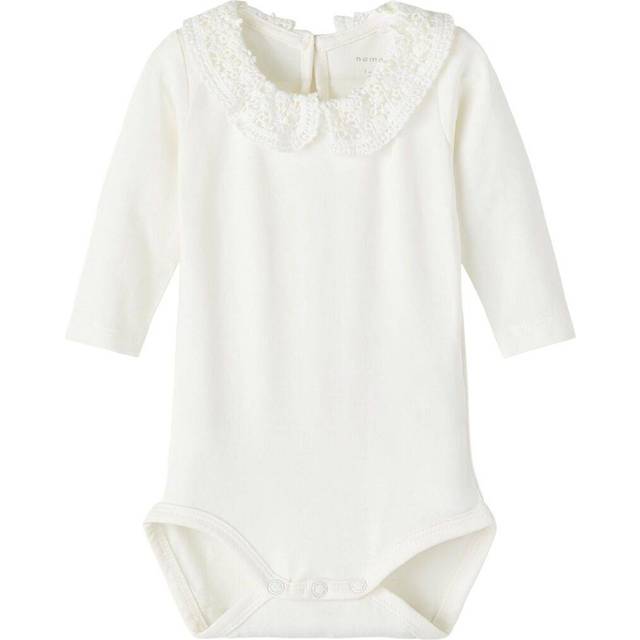 NAME IT Nbftylla Ls Body Noos |Vit |80
