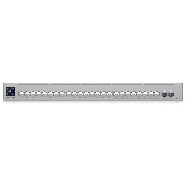Ubiquiti USW-Pro-Max-24-PoE UniFi 24 port multi-gigabit PoE++ switch, with layer3 features and etherlighting