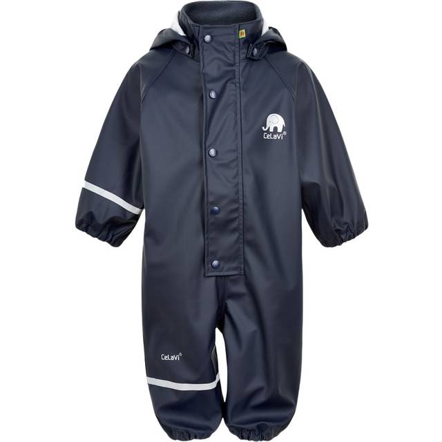 Celavi Unisex Basic Pu Rain Suit regnjacka, mörk marinblå, 100