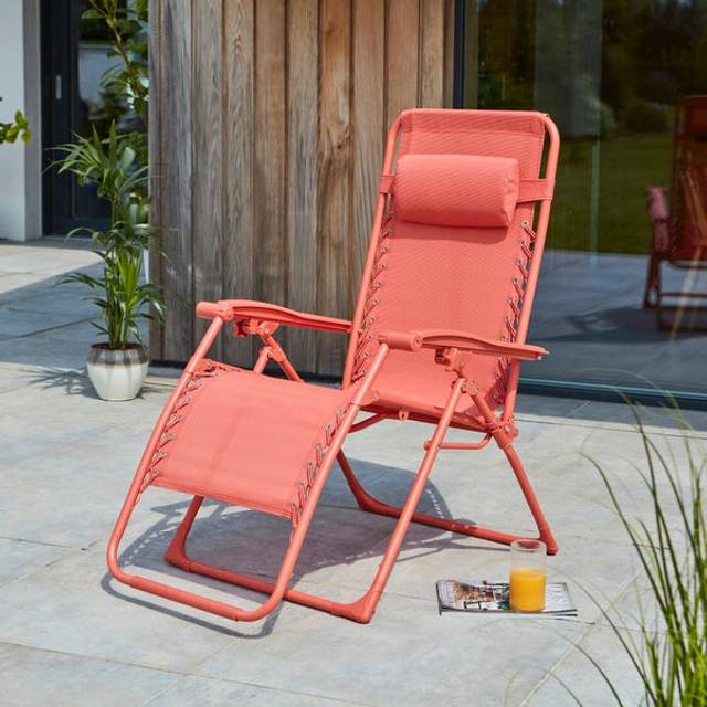 Helsinki Lounger - Coral
