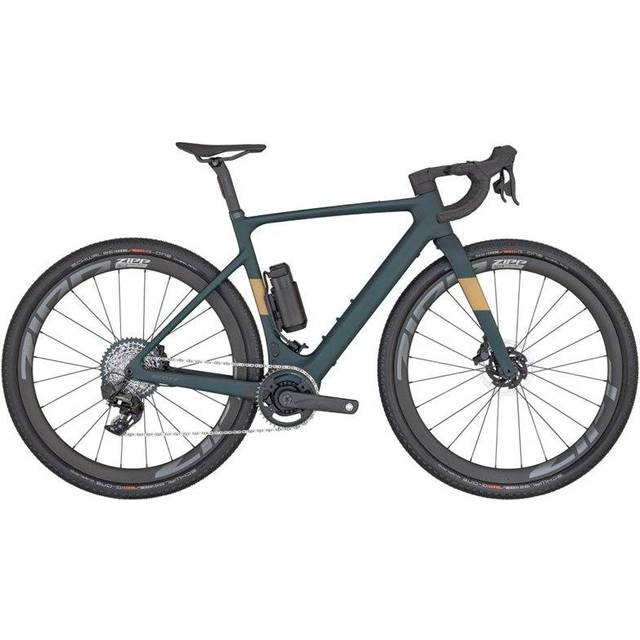 Elcykel Gravel Scott Solace Gravel eRIDE 10 Petrol Green xl 2024