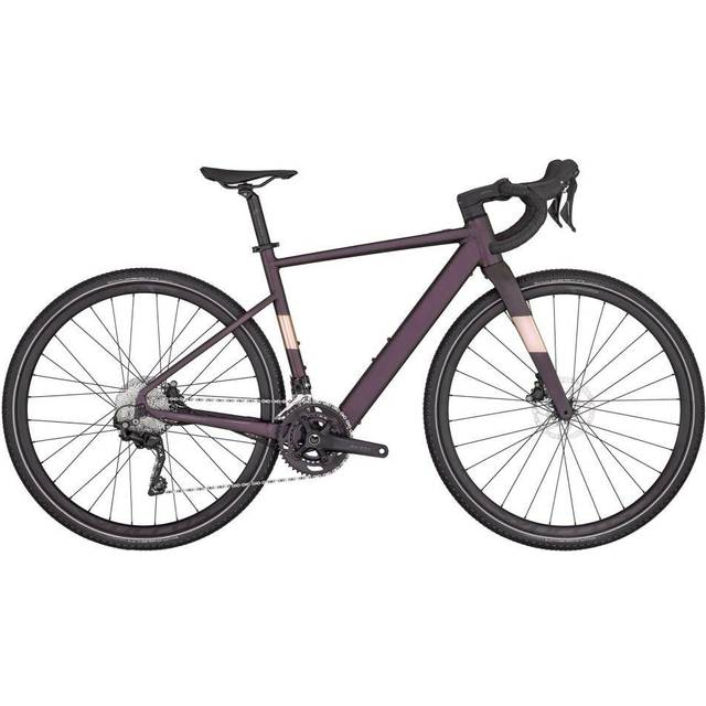 Elcykel Gravel Scott Contessa Speedster Gravel eRIDE 25 Burgundy 2024