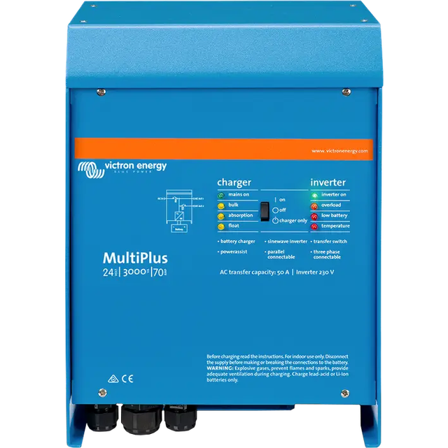 Victron Energy - MultiPlus 500-1600VA, 12/1200/50-16 230V VE.Bus