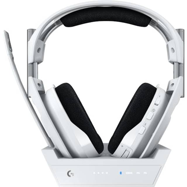 Logitech G A50 Trådlöst spelheadset + basstation med PLAYSYNC AUDIO in Vit