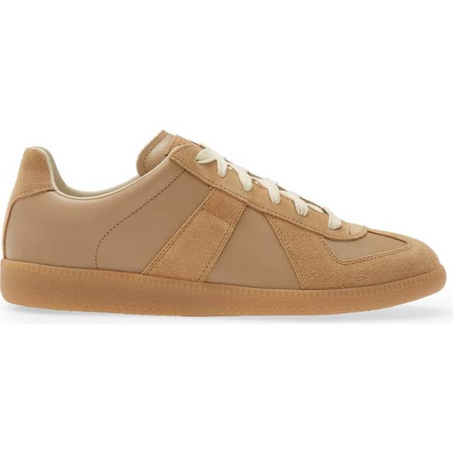 Replica Leather & Suede Low Top Sneakers