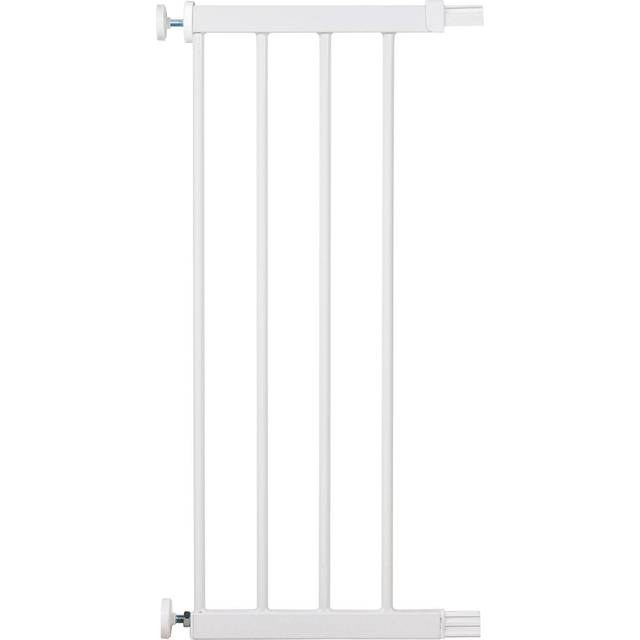 Safety 1st Auto Close, Förlängare till skyddsgrind, Vit, Stål, 1 styck, Flat Step, Auto Close, Easy Close Metal and Essential Metal Gate, 280 mm