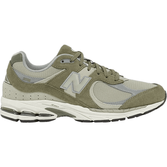 New Balance Khaki 2002R Sneakers - Dark Olivine - US US 5.5 Women / US 4 Men