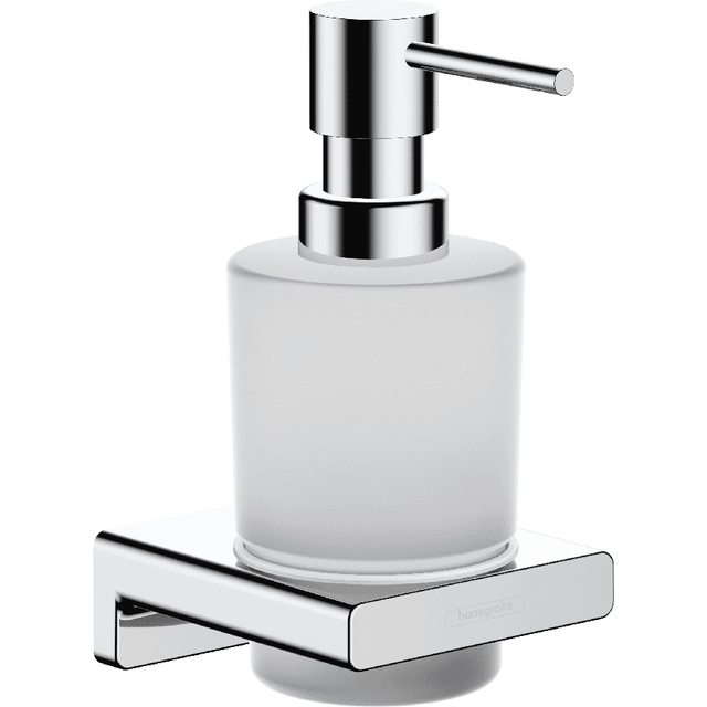 AddStoris Bathroom Liquid Soap Dispenser Chrome Wall Mounted Modern - Hansgrohe