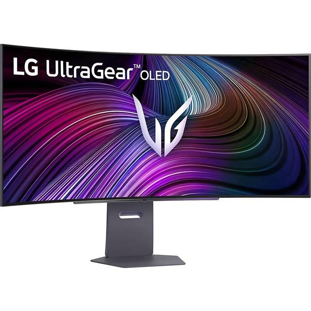 LG UltraGear 45-tums OLED 240Hz WQHD Böjd Smart spelskärm | webOS, 0,03ms (GtG), 240Hz, DisplayHDR True Black 400 - 45GX90SA-B