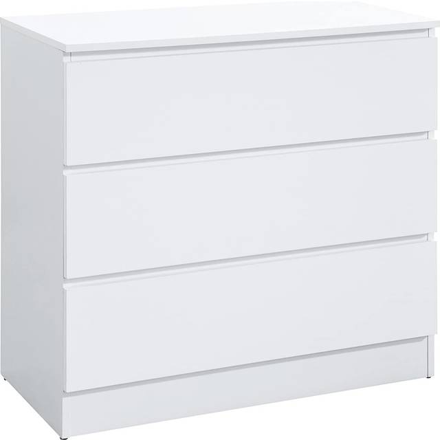 Birlea Oslo White 3 Drawer Chest of Drawers
