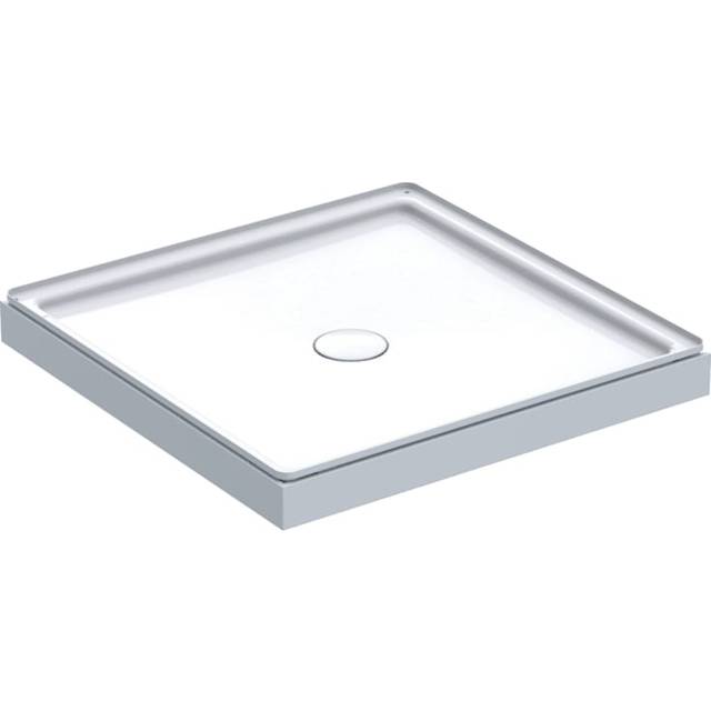 Contura Shower, Next Rektangulärt Duschkar, 900x900x110mm, Vit