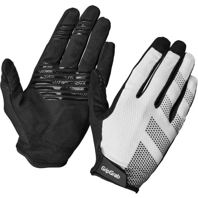 Gripgrab Ride Lite Padded Full Finger Summer Gloves White, XL