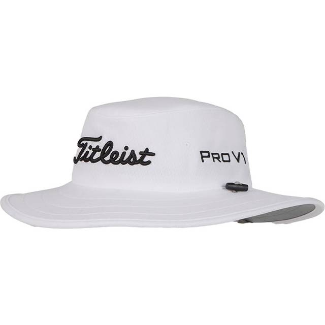 TITLEIST 2025 TOUR AUSSIE HAT - WHITE / BLACK
