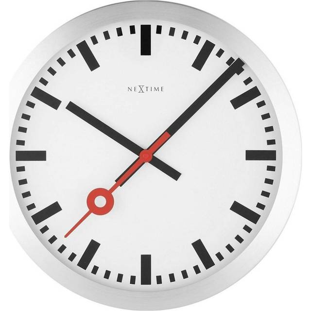 NeXtime – Station Väggklocka, Aluminium