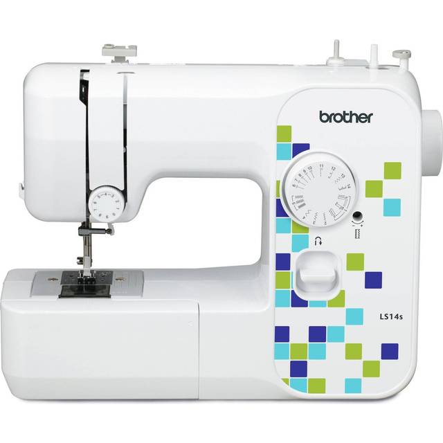 Brother LS14s Manual Stitch Sewing Machine - White