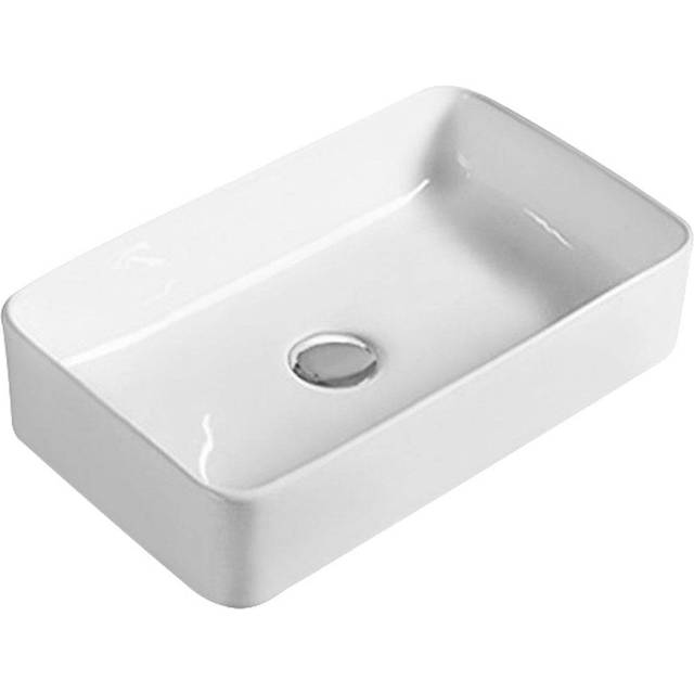 nuie Rectangular Basin 465x235x120mm, White