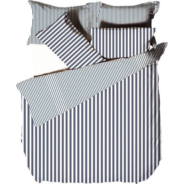 Yard Hebden Single Navy and Grey Duvet Set - Yard Living - Multi