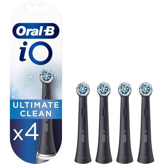 Oral-B iO Black Ultimate Cleaning Heads 4 Pack