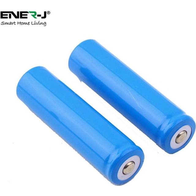 Ener-J A set of 2 Batteries (18650 Battery with 2600 mAh Capacity of each Battery) for IP Camera & Video Doorbell SHA5284