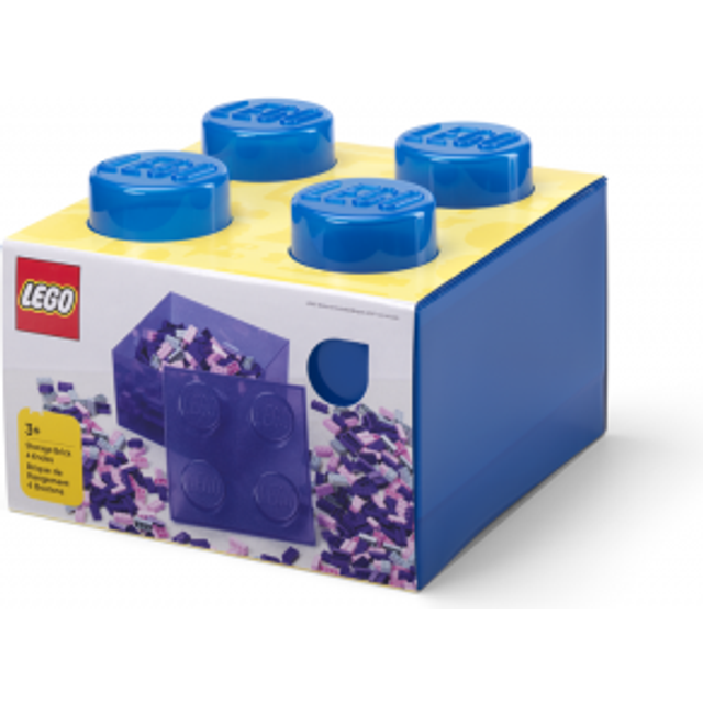 LEGO 4 Brick Storage - Dark Blue - One Size