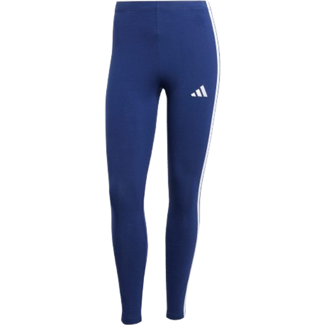 adidas Sportswear Women's Essentials 3-stripes Cotton Leggings - Blue, Dark Blue/White, Size 2Xs, Women - 2XS