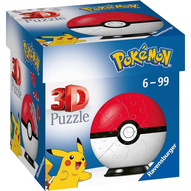 Ravensburger Pokemon Poké Ball 3D Jigsaw Puzzle (54 Piece)