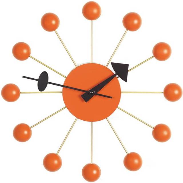 Vitra - Ball Clock väggklocka Multicoloured - Klockor - George Nelson - Flerfärgad
