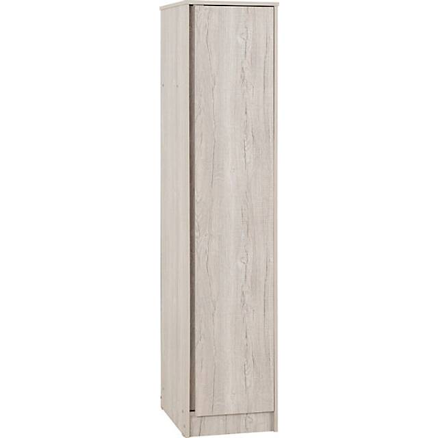 Malvern 1 door wardrobe urban snow