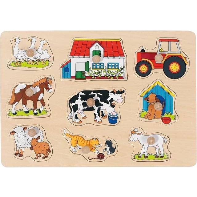 GoKi Wooden Farm I Puzzle