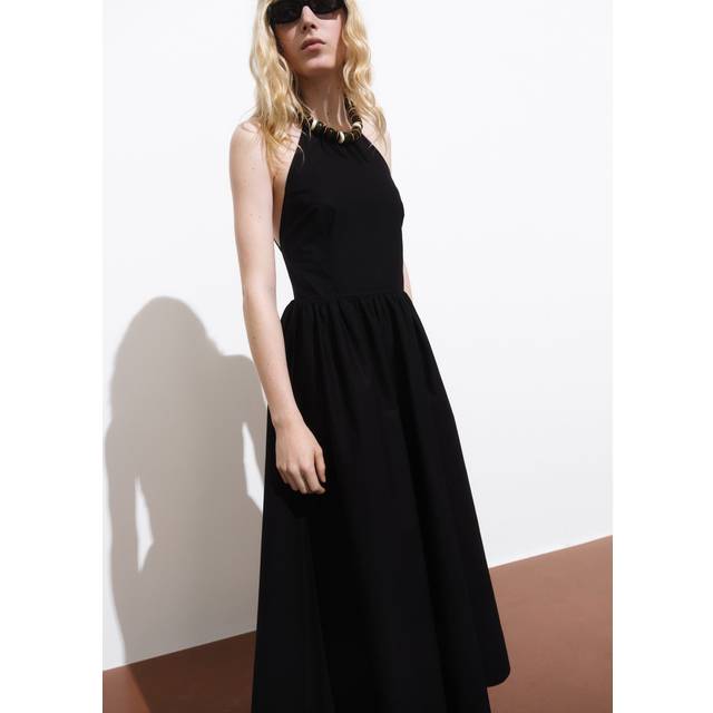 Mango Audrey Wrap Back Maxi Dress