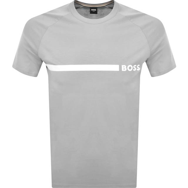 Men's Hugo Boss Men's Grey Slim Fit T-shirt - Size: 38
