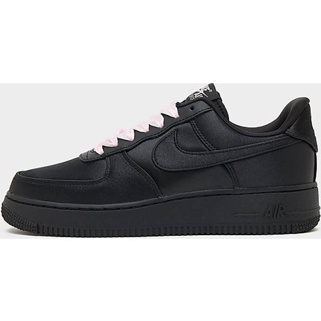 Nike Air Force 1 Low Black Satin Women Sneakers IH2034-010 40