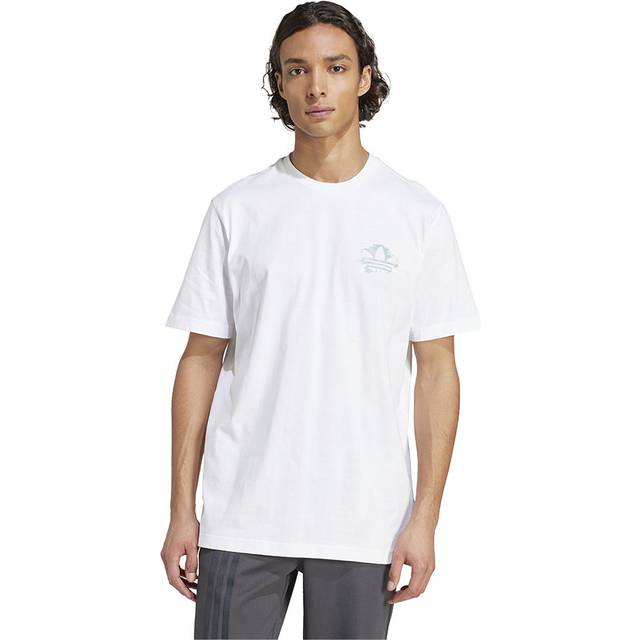adidas Originals Island Graphic T-Shirt - White - Mens - L