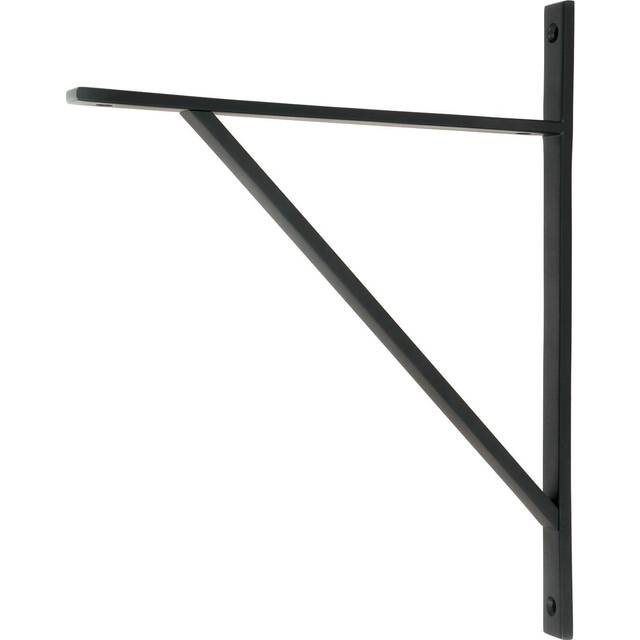 From The Anvil Matt Black Chalfont Shelf Bracket (314Mm X 250Mm), Black