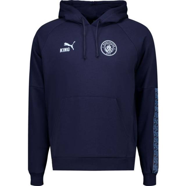 Manchester City King huvtröja, Deep Navy-Team Light Blue, Herr, L